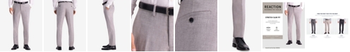 Kenneth Cole Reaction Men's Slim-Fit Stretch Pattern Dress Pants